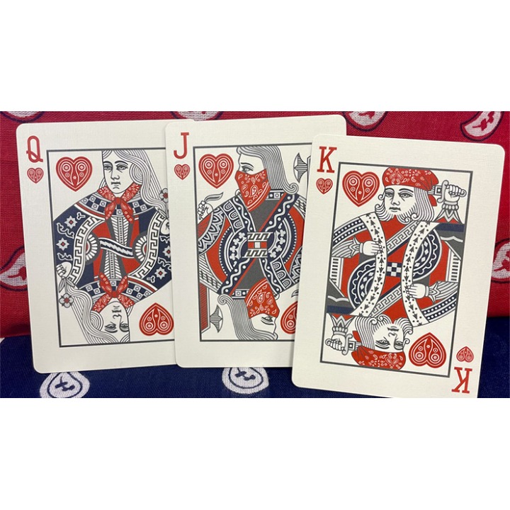 Bicycle Bandana (Red) Playing Cards