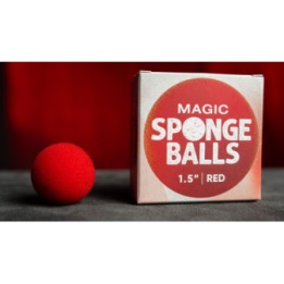 Magic Sponge Balls 4PK RED 1.5" by Murphy's Magic