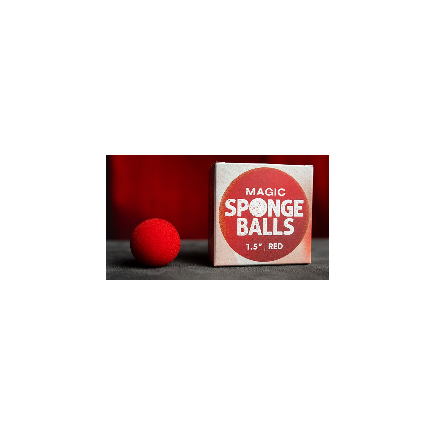 Magic Sponge Balls 4PK RED 1.5" by Murphy's Magic