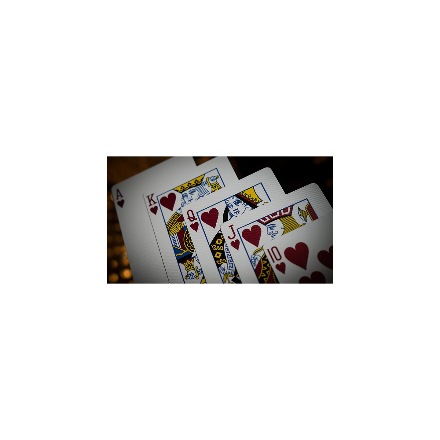 Limited Edition Cherry Casino (Monte Carlo Black and Gold) Numbered Seals Playing Cards by Pure Imagination Projects