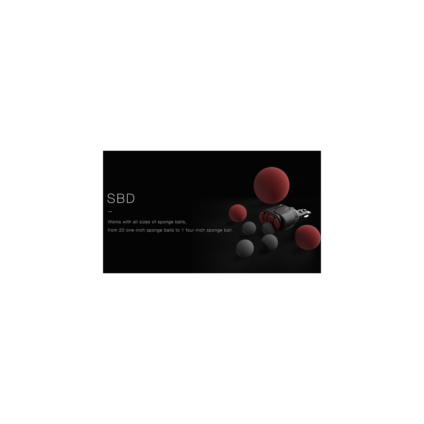 Hanson Chien Presents SBD (Sponge Ball Dropper) by Ochiu Studio (Black Holder Series)