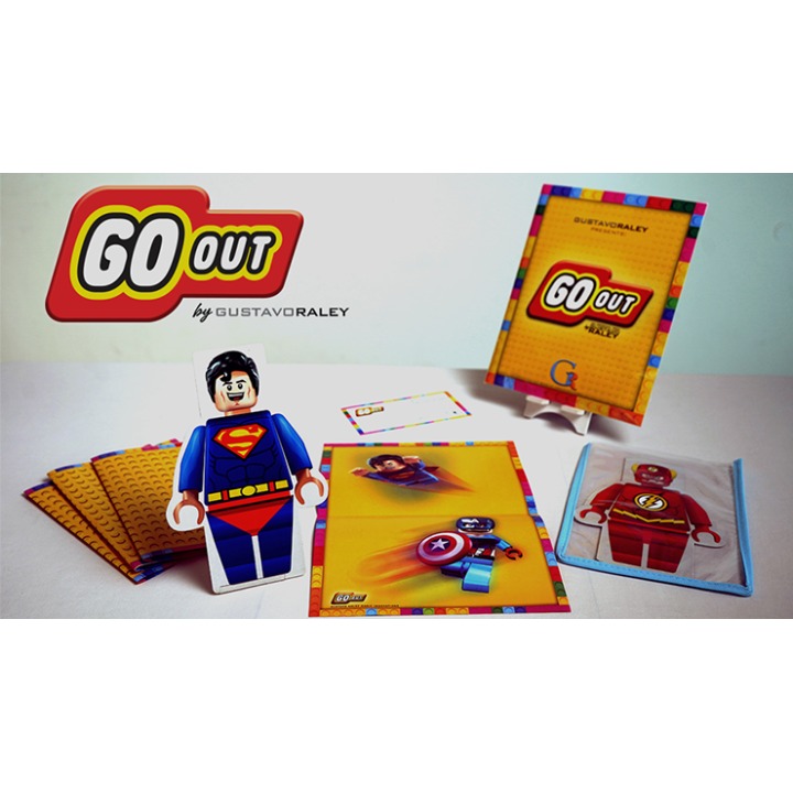 GO OUT (Gimmicks and Online Instructions) by Gustavo Raley