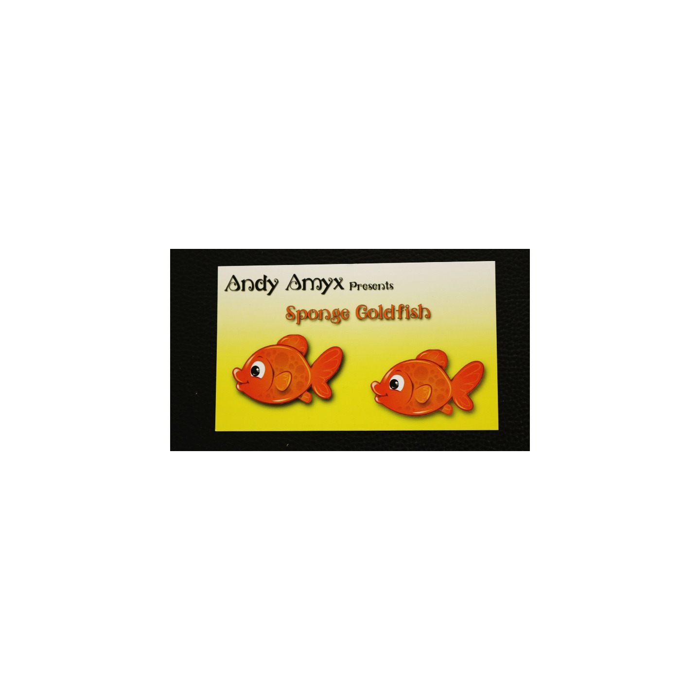 Sponge Emoji GOLDFISH (4PK.) by Andy Amyx