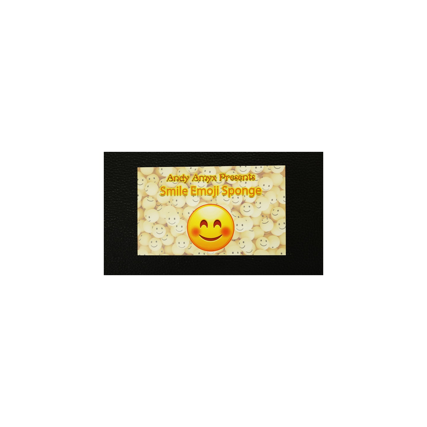 Sponge Emoji SMILE FACE (4PK.) by Andy Amyx