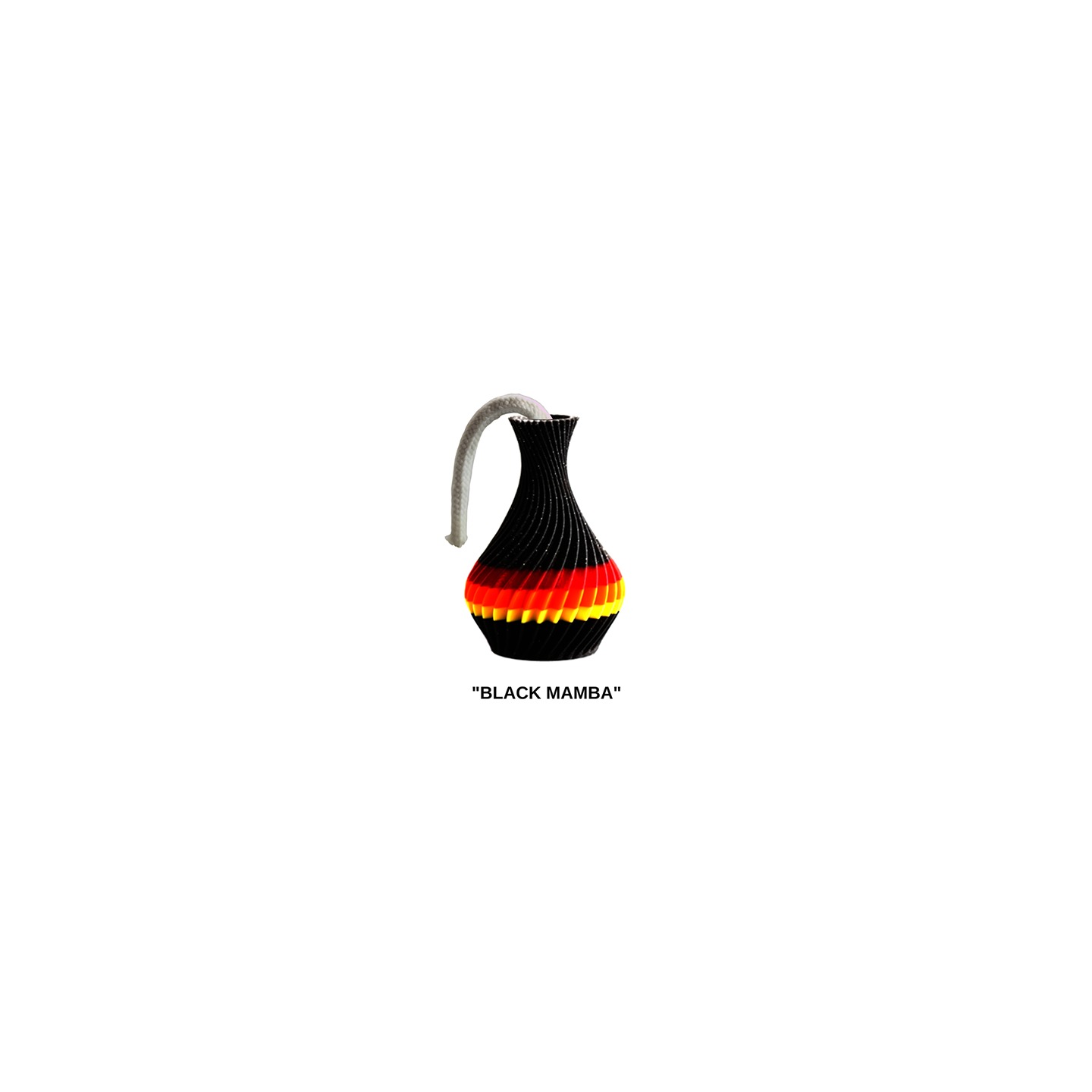 The American Prayer Vase Genie Bottle BLACK MAMBA by Big Guy's Magic