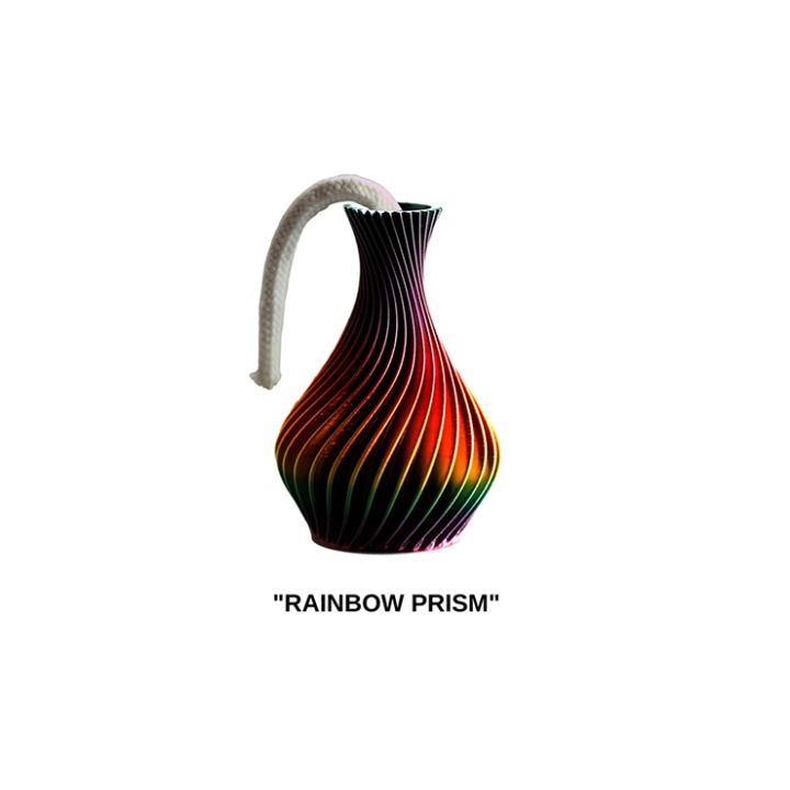 The American Prayer Vase Genie Bottle RAINBOW PRISM by Big Guy's Magic