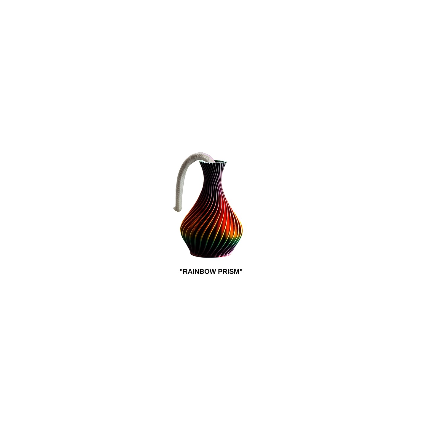 The American Prayer Vase Genie Bottle RAINBOW PRISM by Big Guy's Magic
