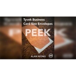 Tyvek Business Card Size Peek Envelopes (10 pk.) by Alan Wong