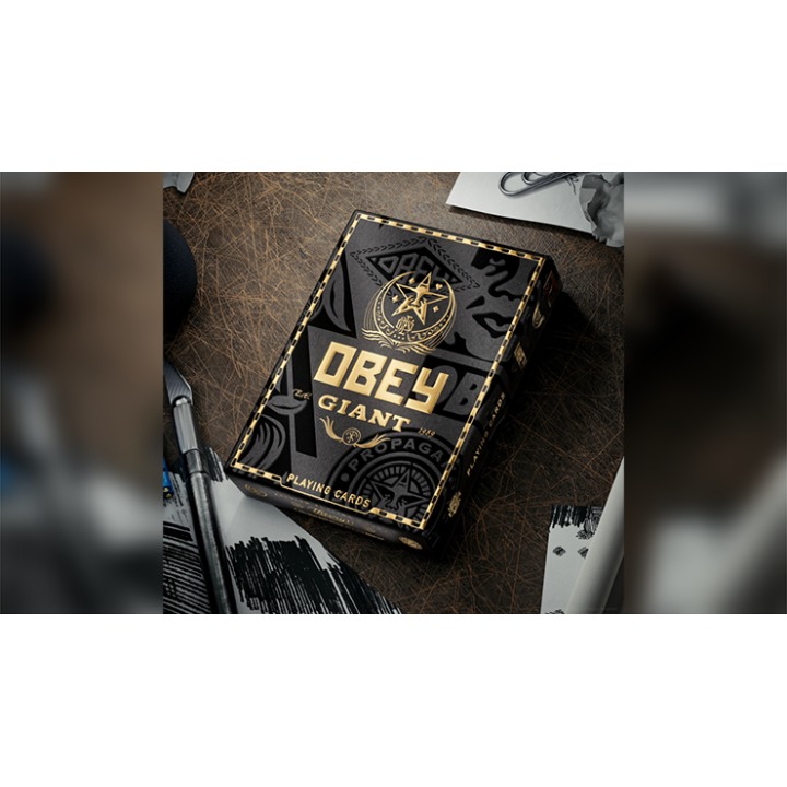Obey Gold Edition Playing Cards by theory11