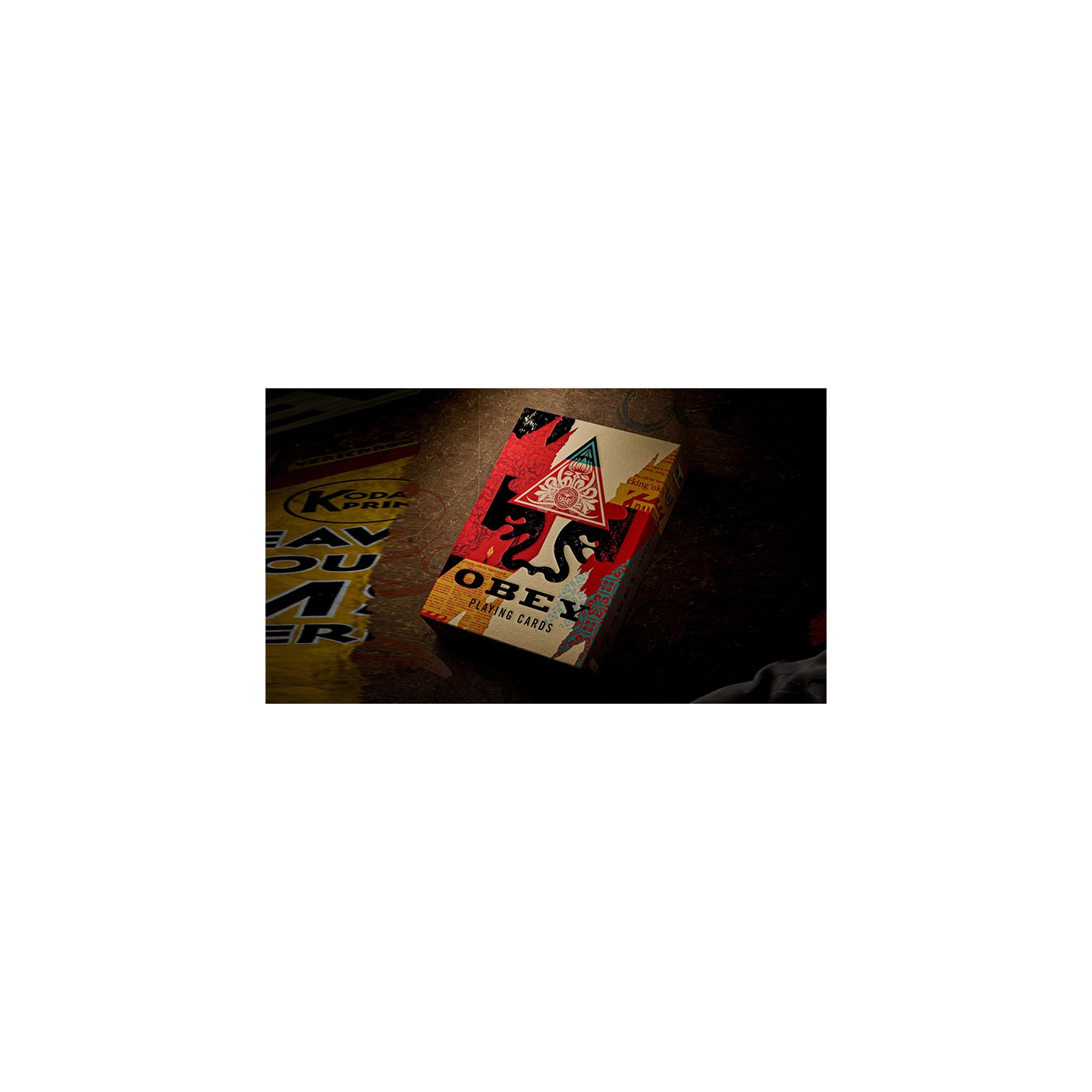 Obey Collage Edition Playing Cards by theory11