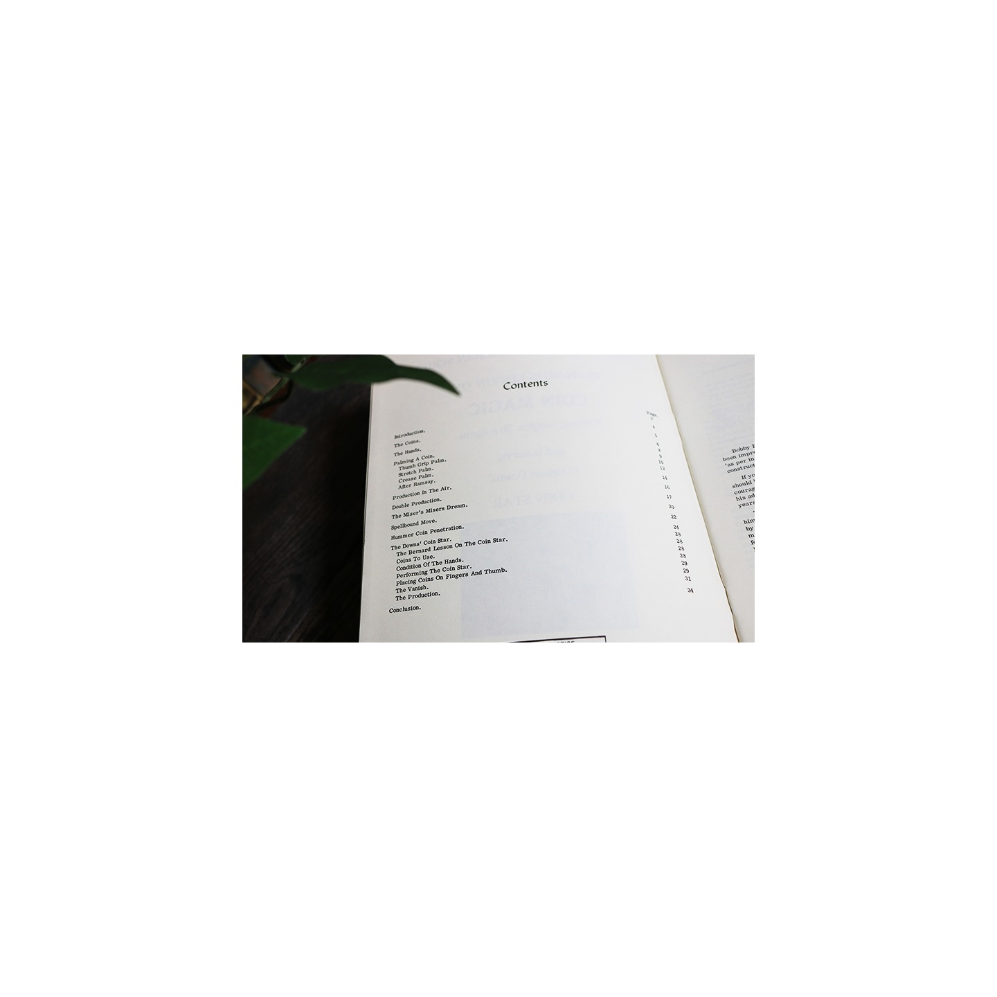 Bernard's Lesson on Coin Magic by Lewis Ganson - Book