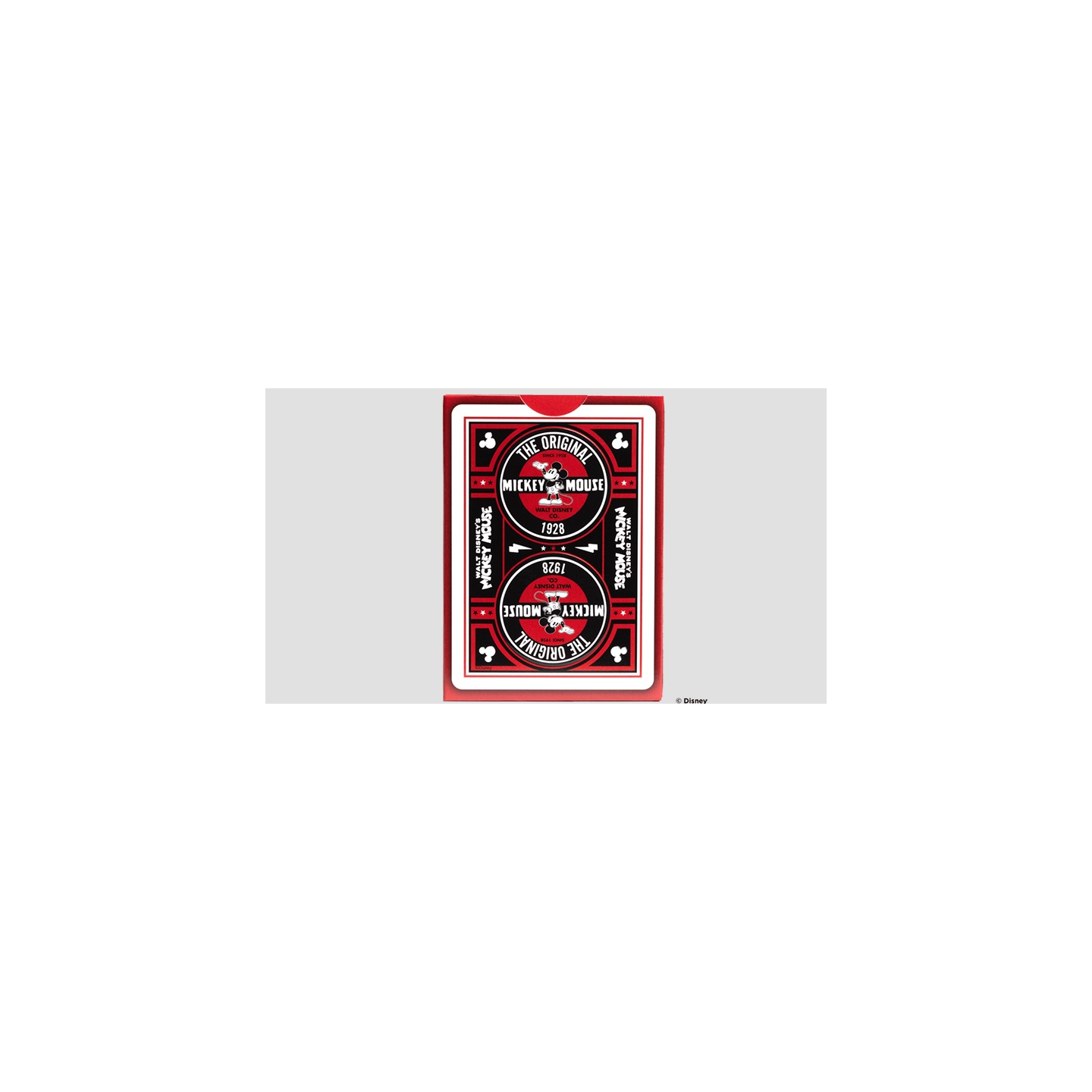 Bicycle Disney Classic Mickey Mouse (Red) by US Playing Card Co.