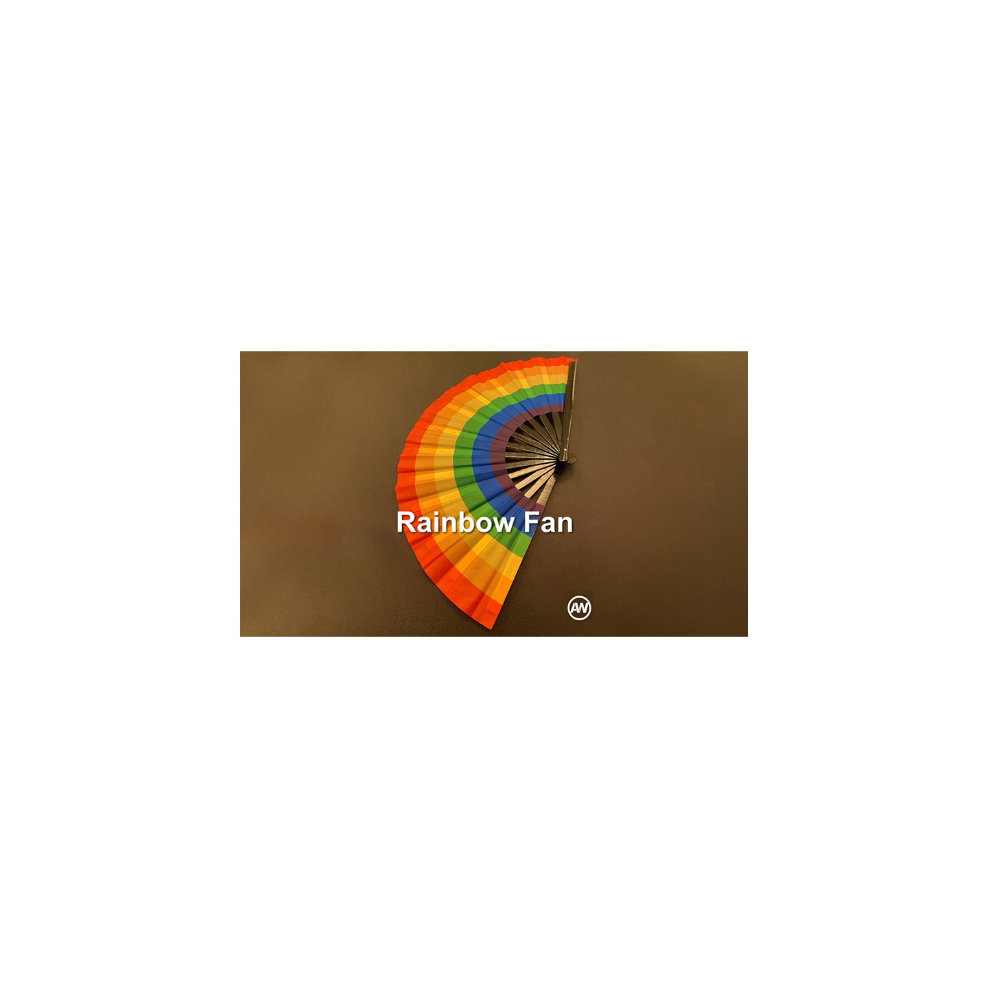 Rainbow Fan by Alan Wong