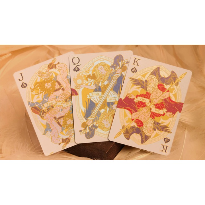 Mythic Divide YGGDRASIL Edition (Fury of Light) Playing Cards by Room One