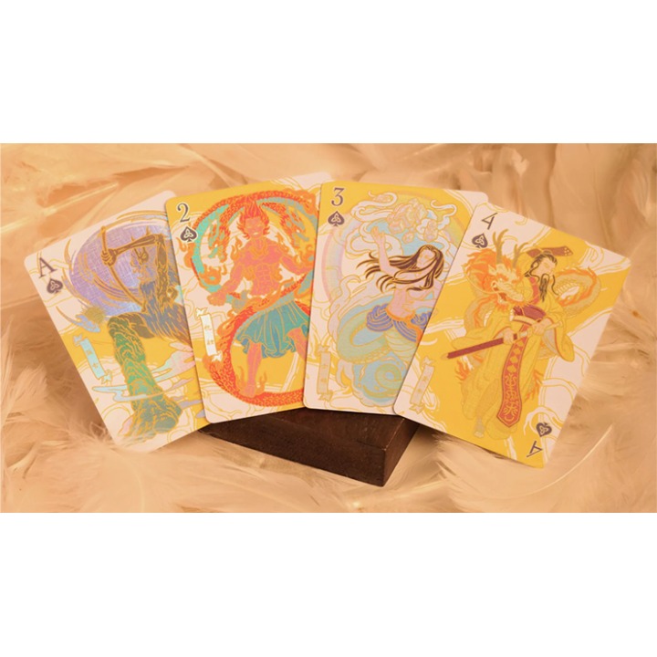 Mythic Divide YGGDRASIL Edition (Fury of Light) Playing Cards by Room One