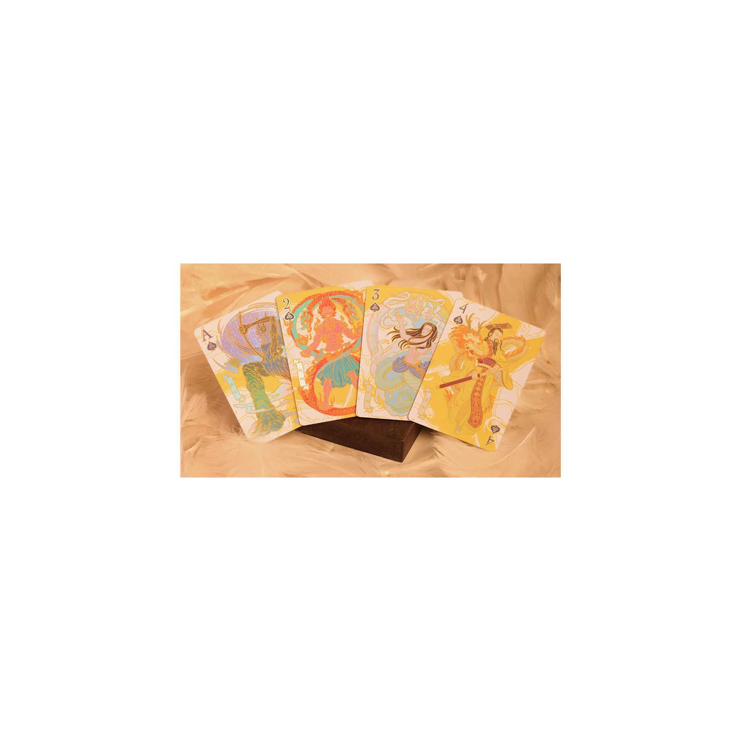 Mythic Divide YGGDRASIL Edition (Fury of Light) Playing Cards by Room One