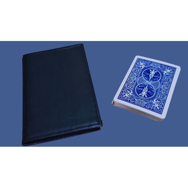 Mini Bombshell Wallet (Black Smooth) by CAHYO