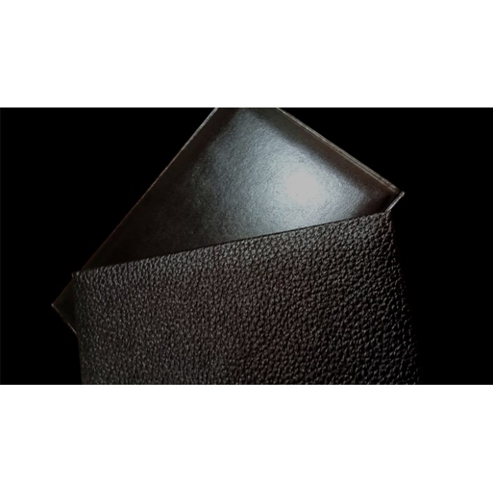 Mini Bombshell Wallet (Black Pebble) by CAHYO