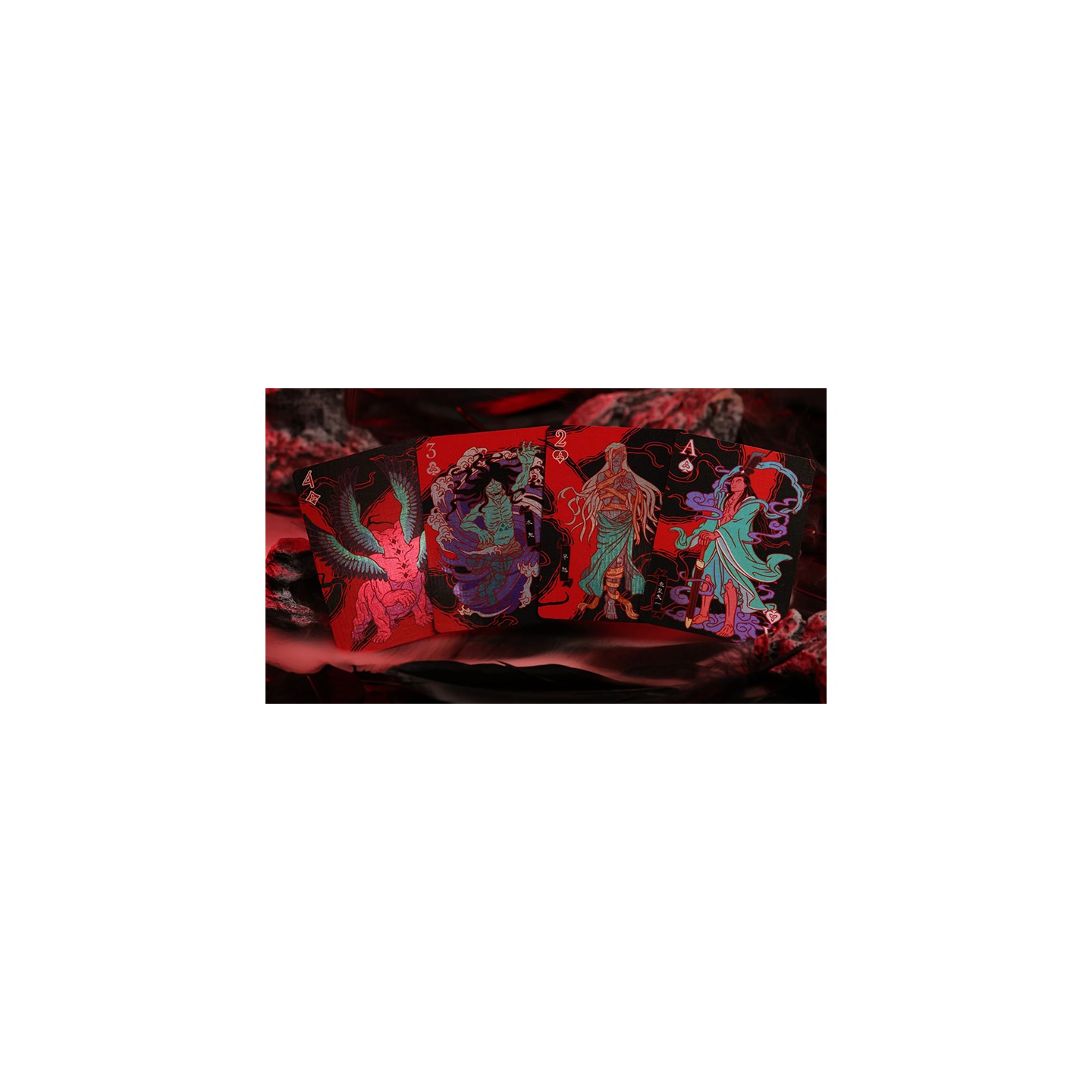 Mythic Divide YGGDRASIL Edition (Wrath of Darkness) Playing Cards by Room One