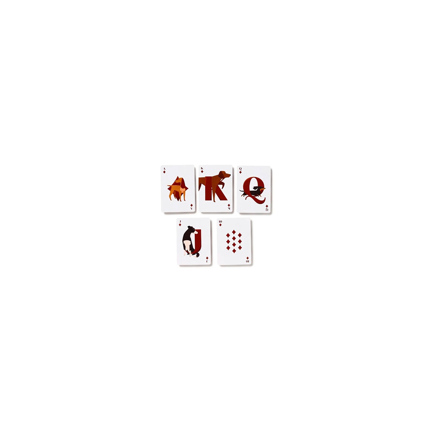Barks Dog Playing Cards