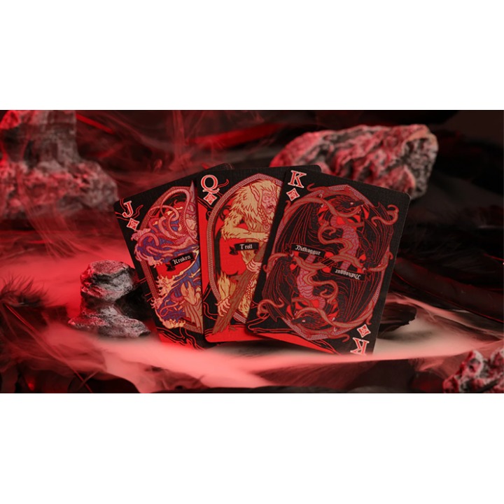 Mythic Divide YGGDRASIL Edition (Wrath of Darkness) Playing Cards by Room One