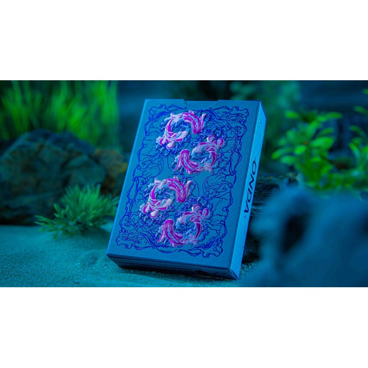 ONDA (Blue) Playing Cards by JOCU