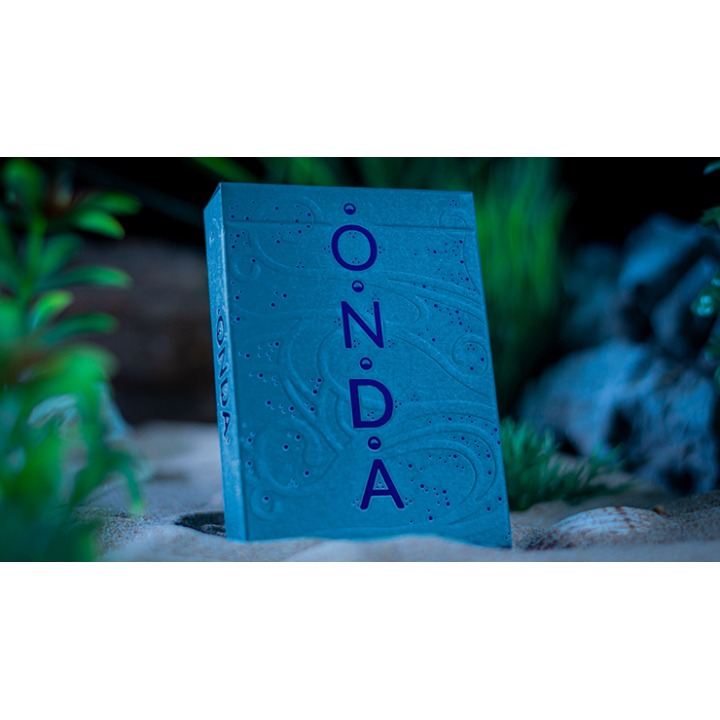 ONDA (Blue) Playing Cards by JOCU
