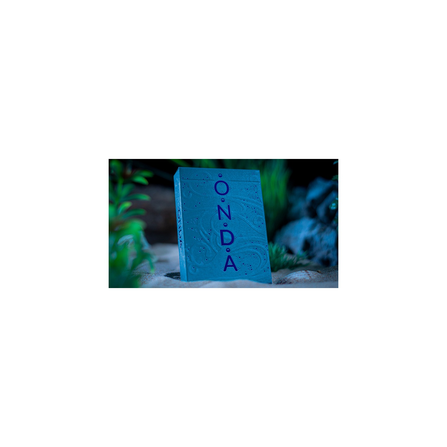ONDA (Blue) Playing Cards by JOCU
