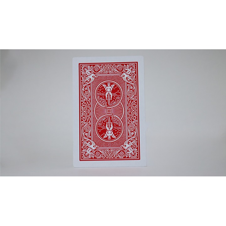 Bicycle Jumbo Blank Face (Red)