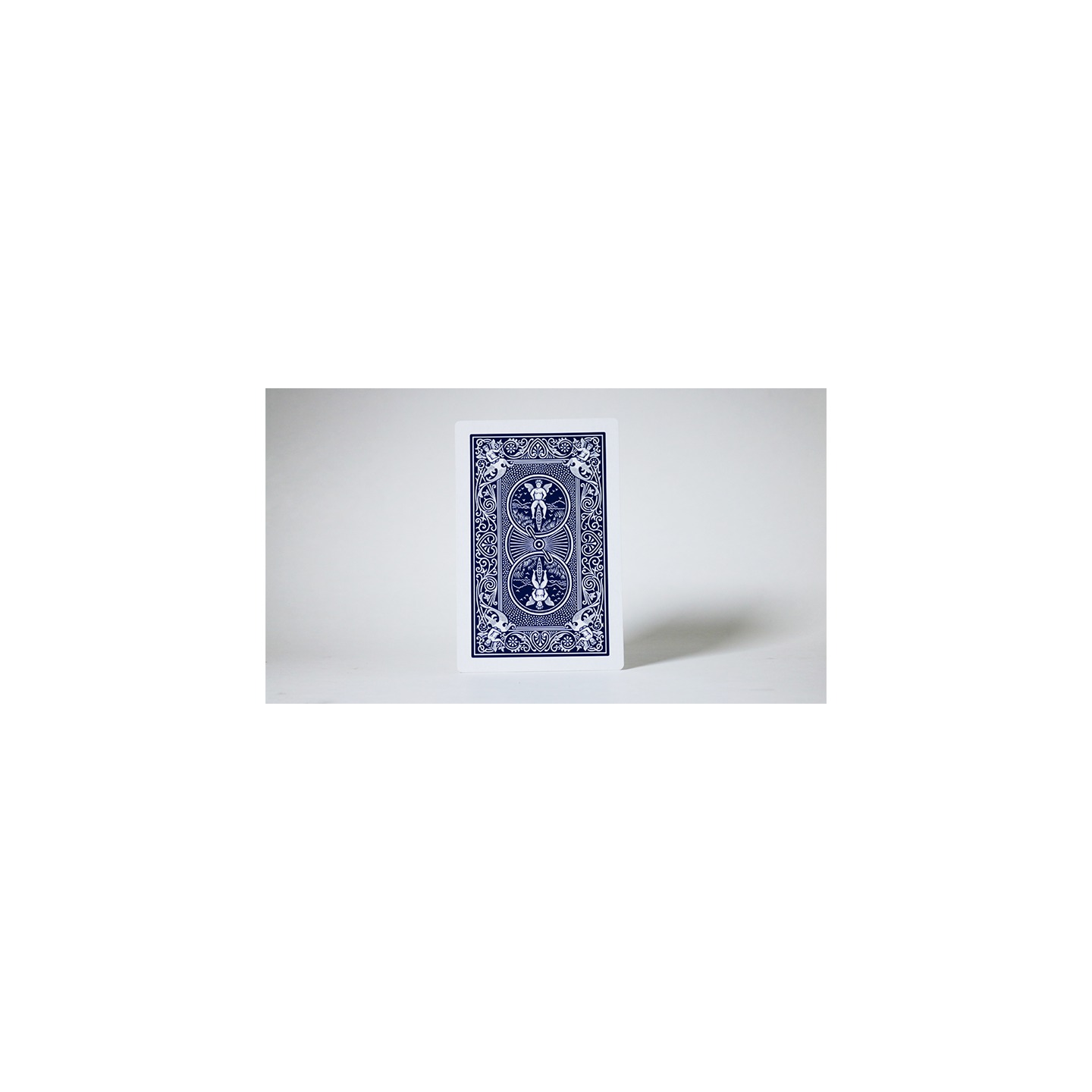 Bicycle Jumbo Blank Face (Blue)