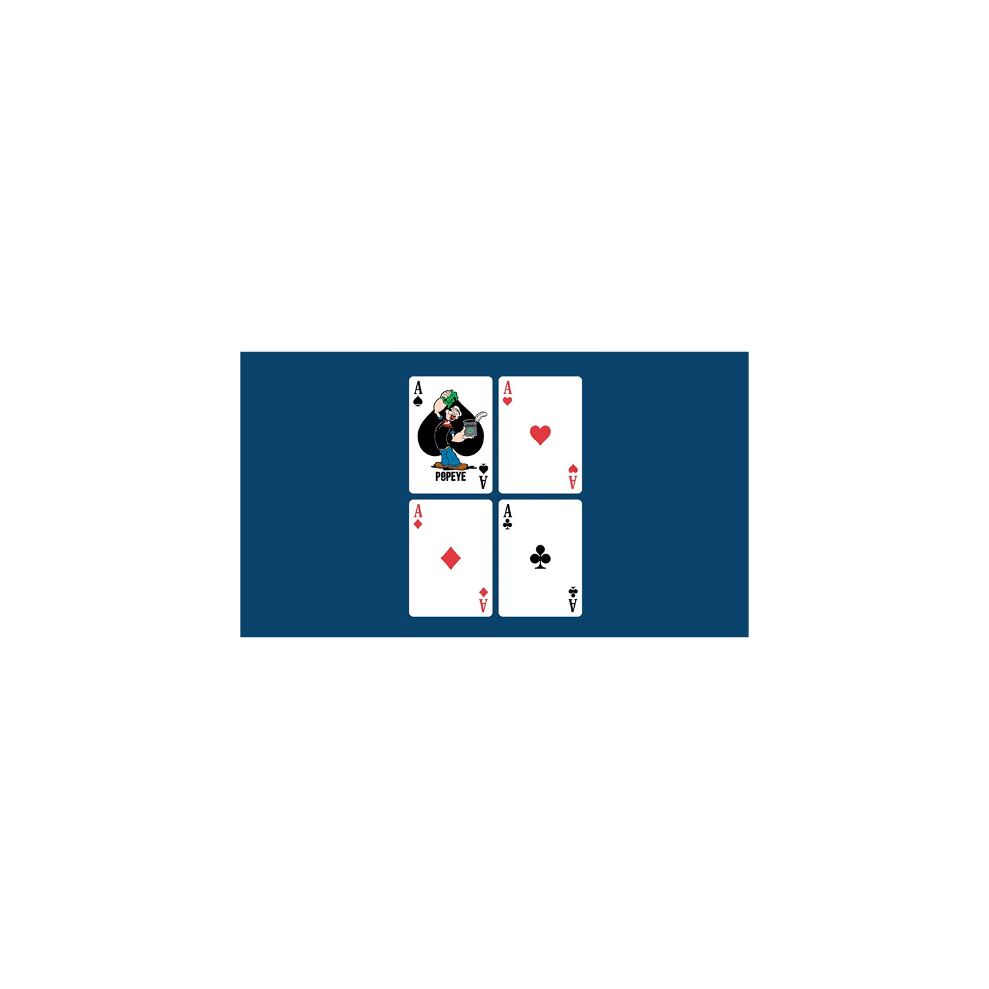 Bicycle Limited Edition Popeye The Sailor Man Playing Cards by Collectible Playing Cards