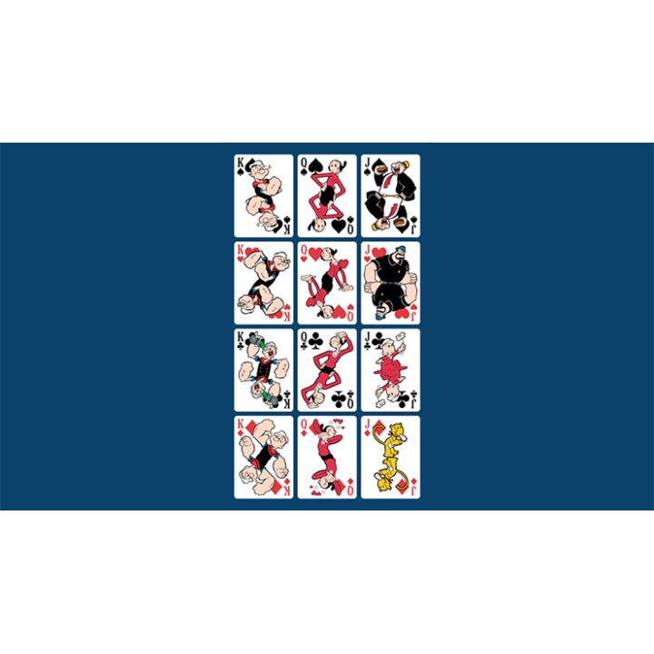 Bicycle Limited Edition Popeye The Sailor Man Playing Cards by Collectible Playing Cards