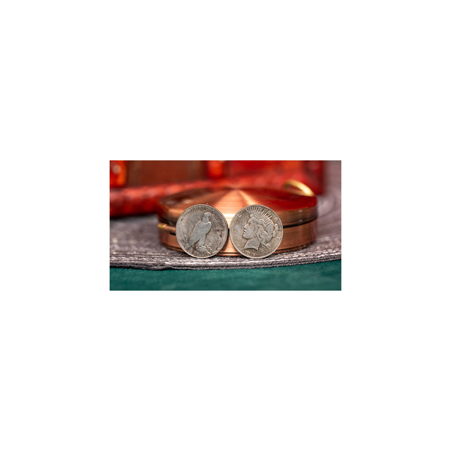 Mini Peace Dollar (Pack of 5 coins) by N2G