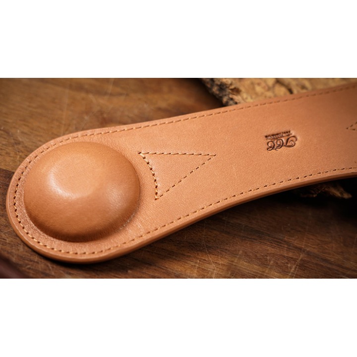 Leather Book Weight (Brown) by TCC Presents