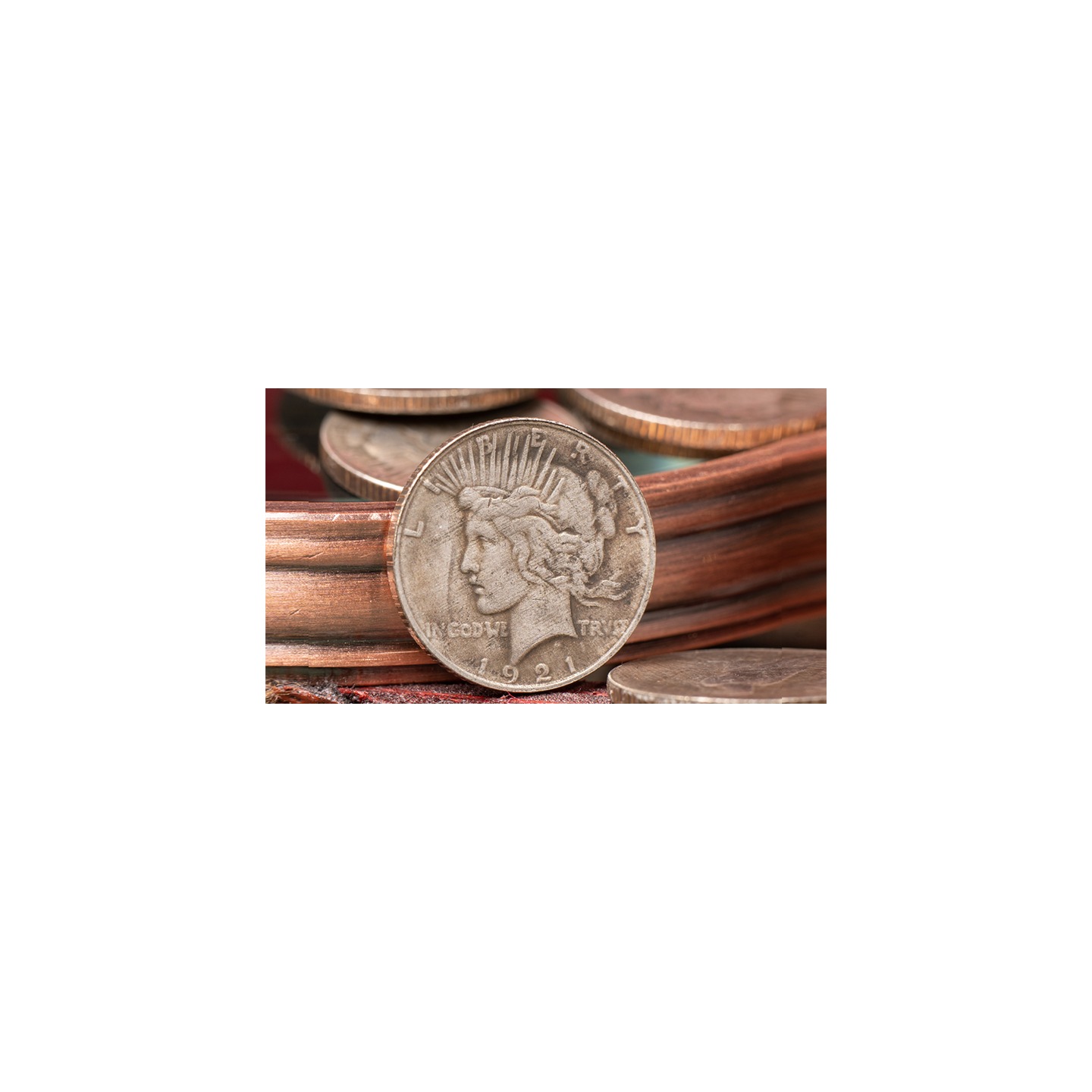 Mini Peace Dollar (Pack of 5 coins) by N2G