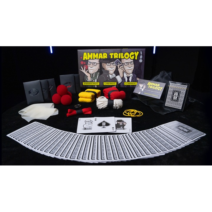 AMMAR TRILOGY SET (Gimmicks and Online Instructions) by Michael Ammar & Murphy's Magic