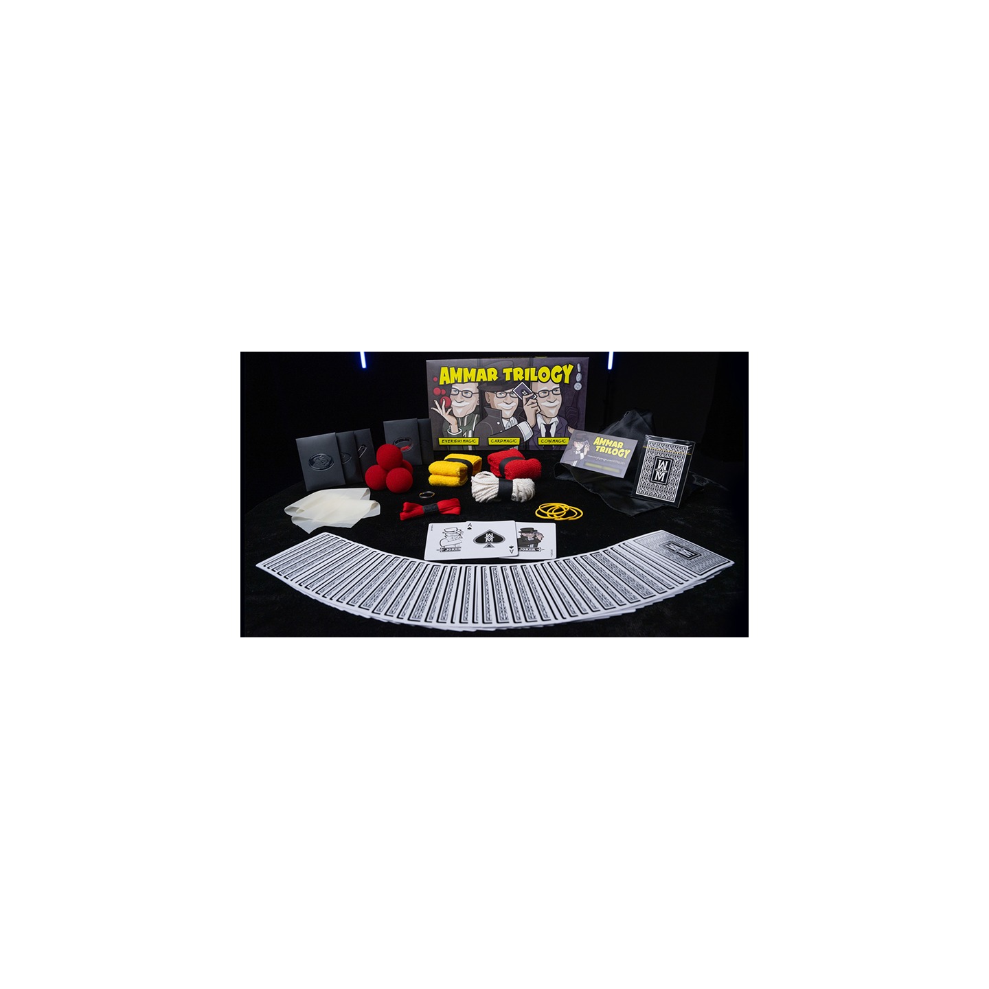 AMMAR TRILOGY SET (Gimmicks and Online Instructions) by Michael Ammar & Murphy's Magic