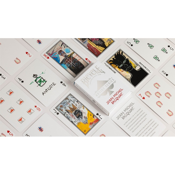 Bicycle Jean-Michel Basquiat (Box Set Red/Blue) by US Playing Cards