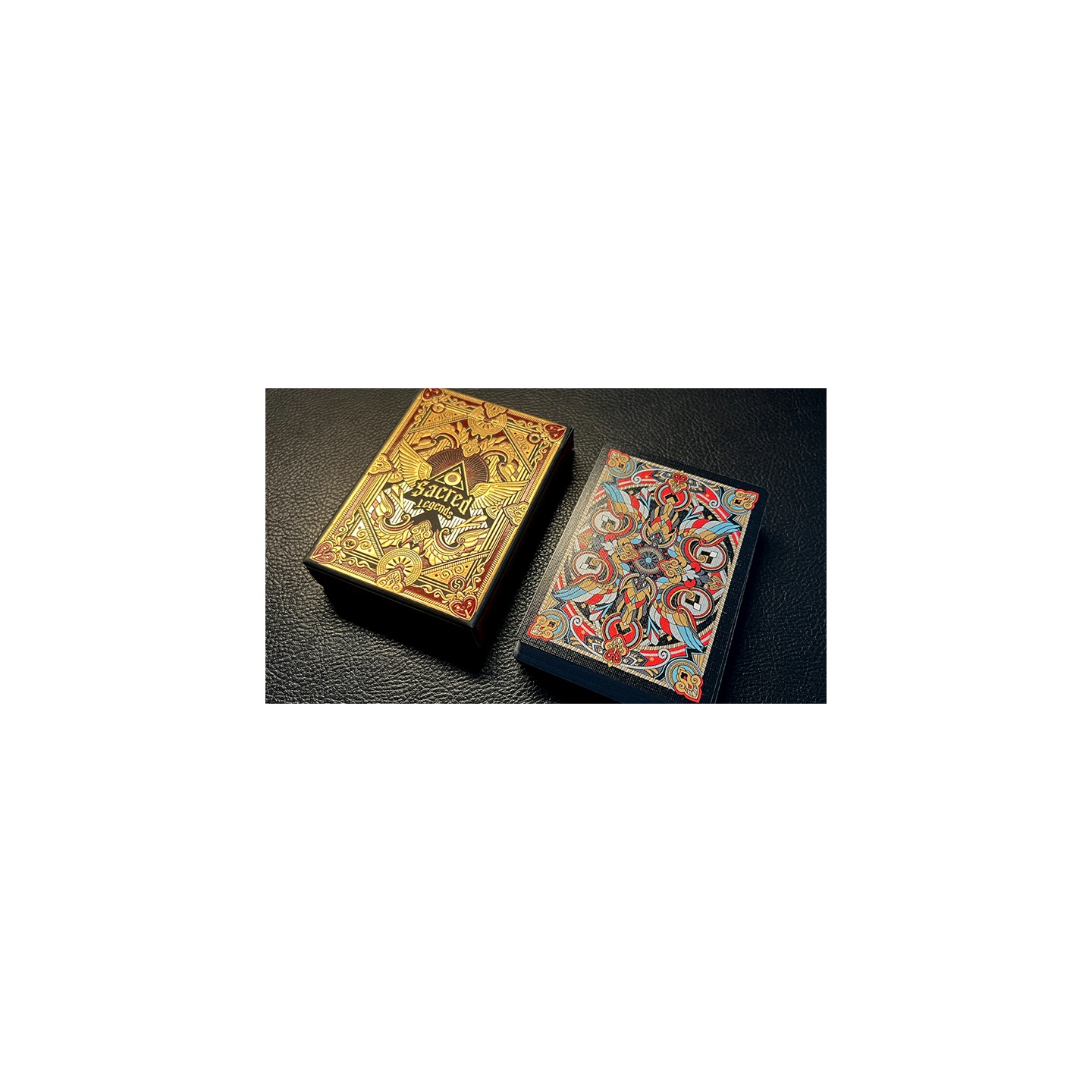 Sacred Legends Black Edition Playing Cards by HypieLab
