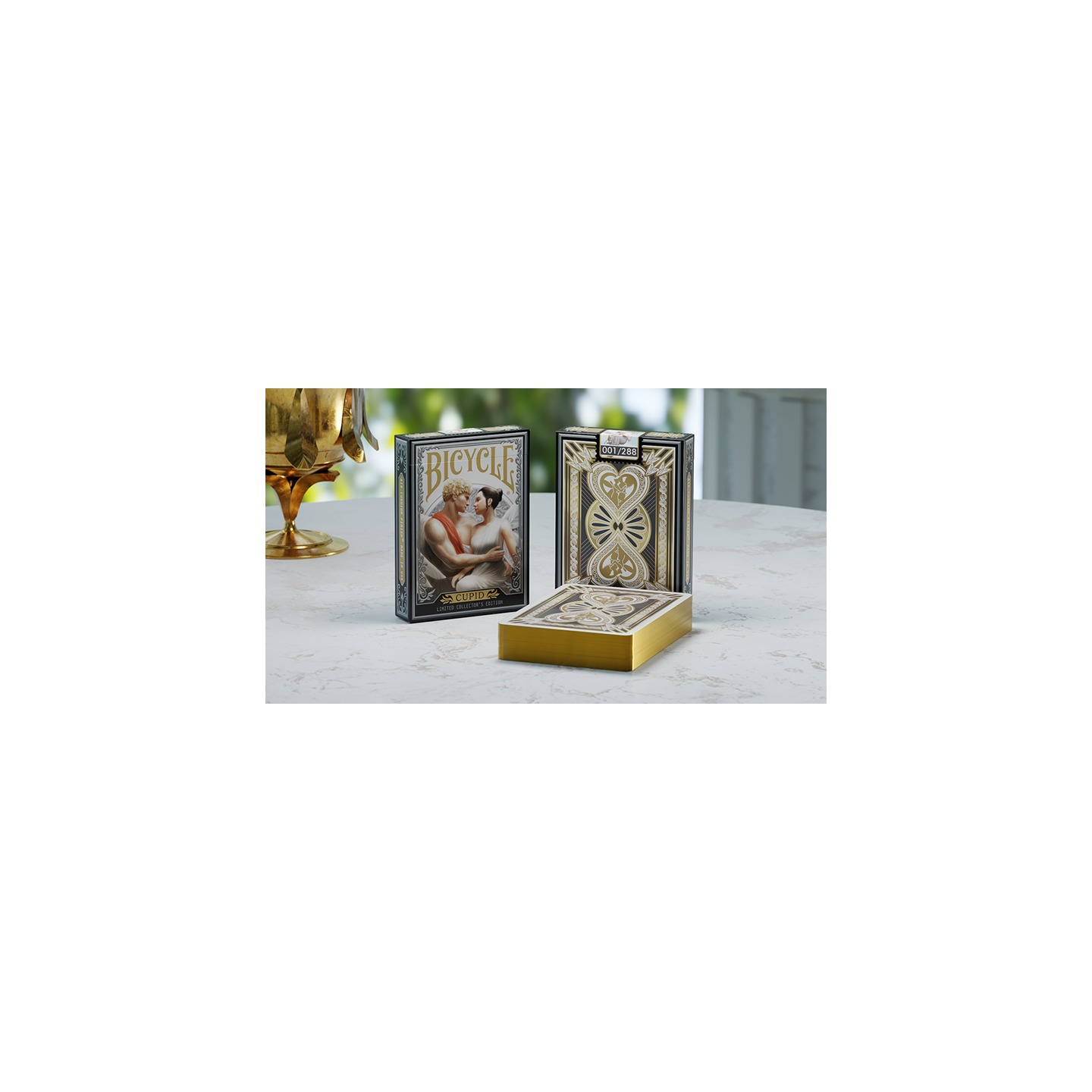 Limited Gilded Bicycle Cupid (Numbered Seal) Playing Cards