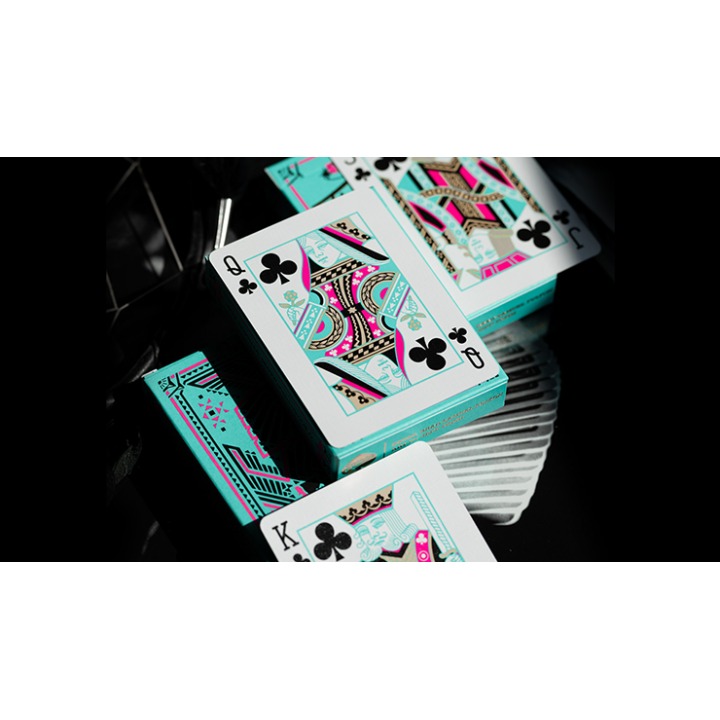 FULTON'S THUNDERBIRD ROOM TURQUOISE EDITION PLAYING CARDS