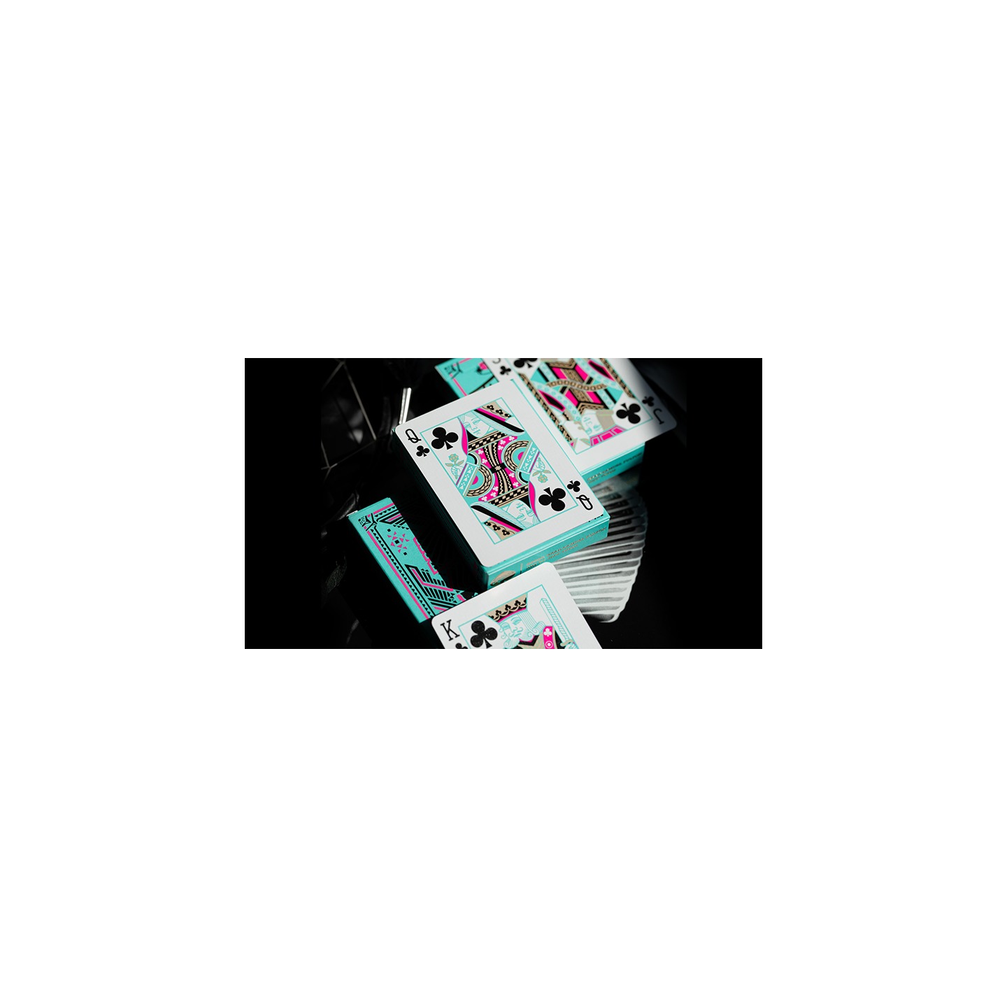 FULTON'S THUNDERBIRD ROOM TURQUOISE EDITION PLAYING CARDS