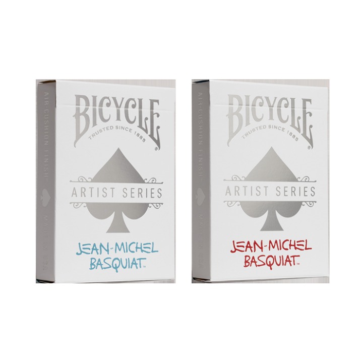 Bicycle Jean-Michel Basquiat (Box Set Red/Blue) by US Playing Cards