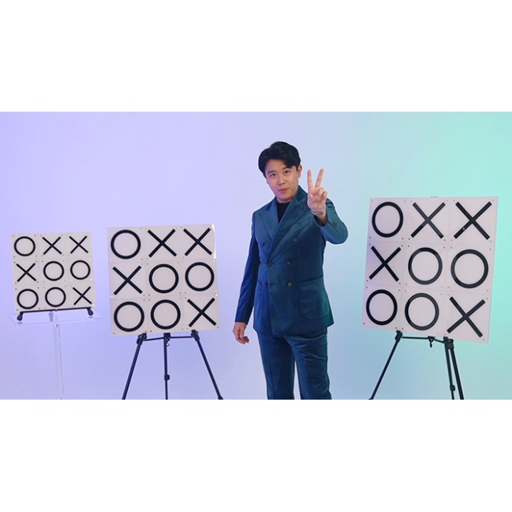 TIC TAC TOE PRO V2 PARLOR (Gimmick and Online Instructions) by Bond Lee and Kaifu Wang