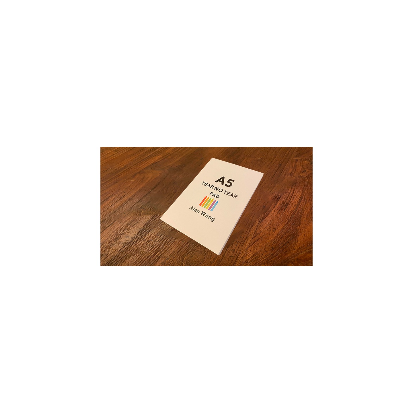 No Tear Pad (Medium, 6"x8", Tear/No Tear Alternating) by Alan Wong