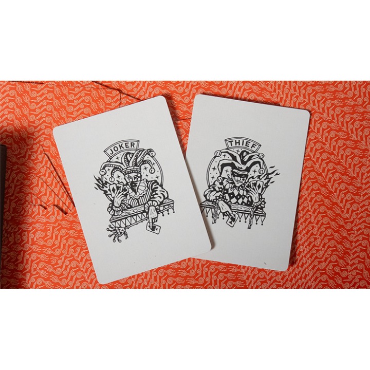 No Borders Edition 2 Crown Back (Red) Playing Cards by Joker and the Thief