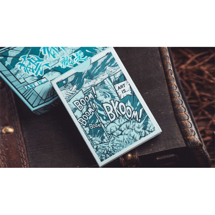 Boom (Blue) Playing Cards