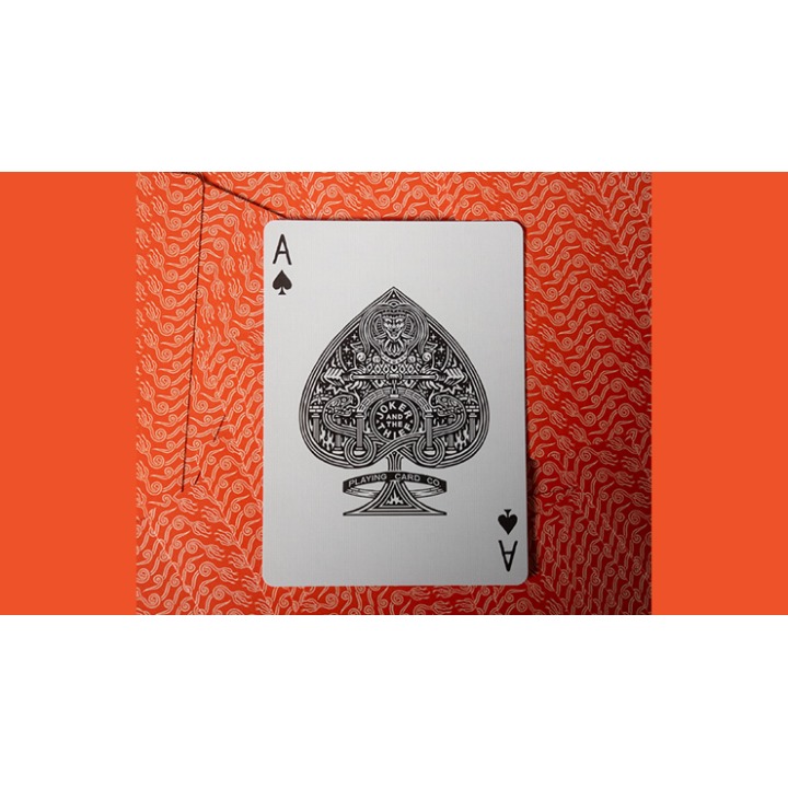 No Borders Edition 2 Crown Back (Red) Playing Cards by Joker and the Thief