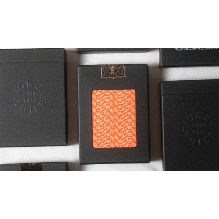 No Borders Edition 2 Crown Back (Red) Playing Cards by Joker and the Thief