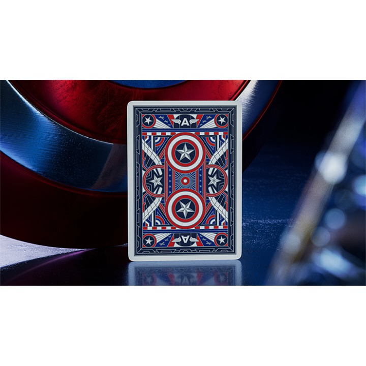 Captain America Playing Cards by theory11